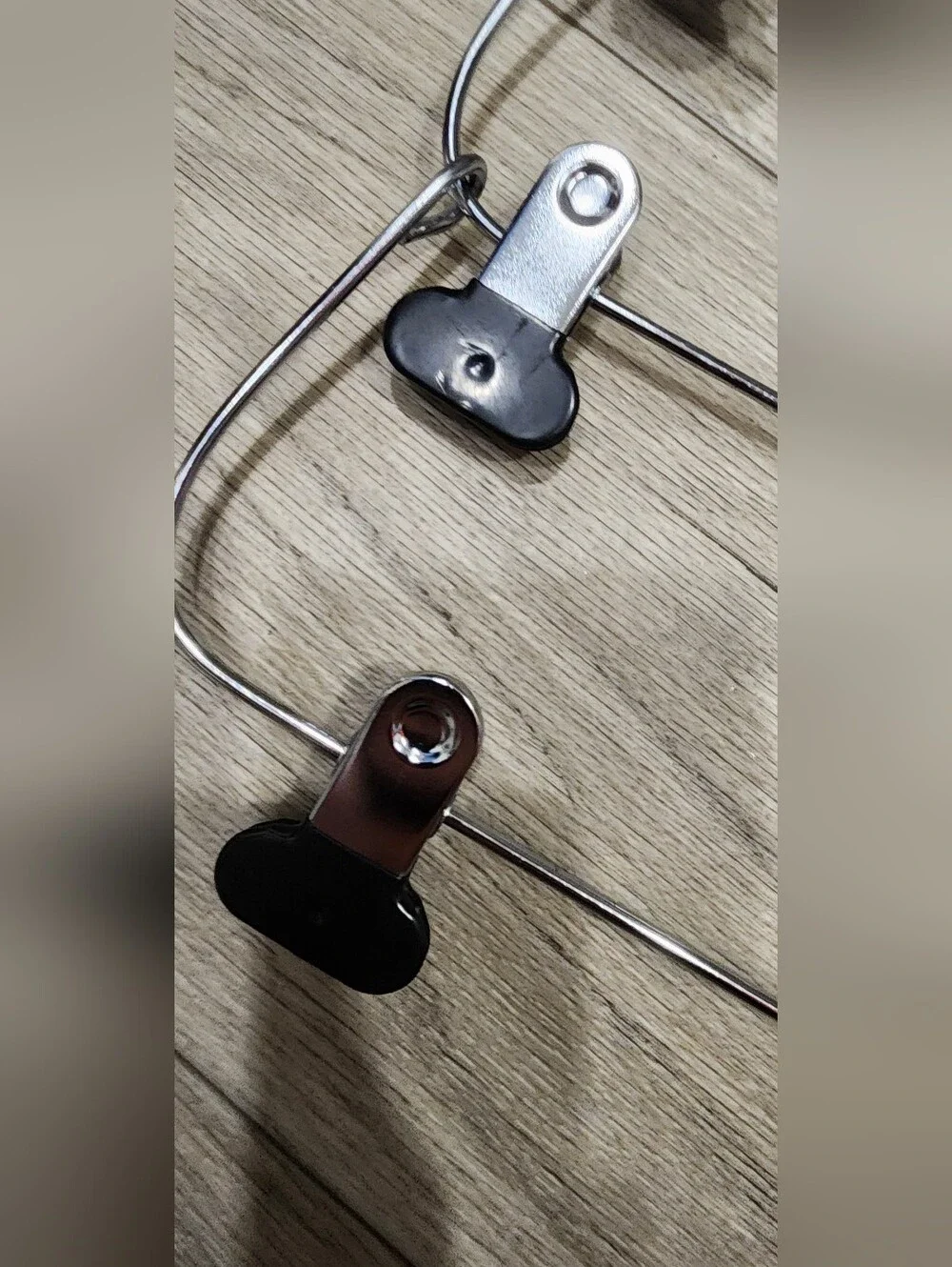 Metal Multi-Tier Pants/Skirt Hanger with Adjustable Clips - Silver